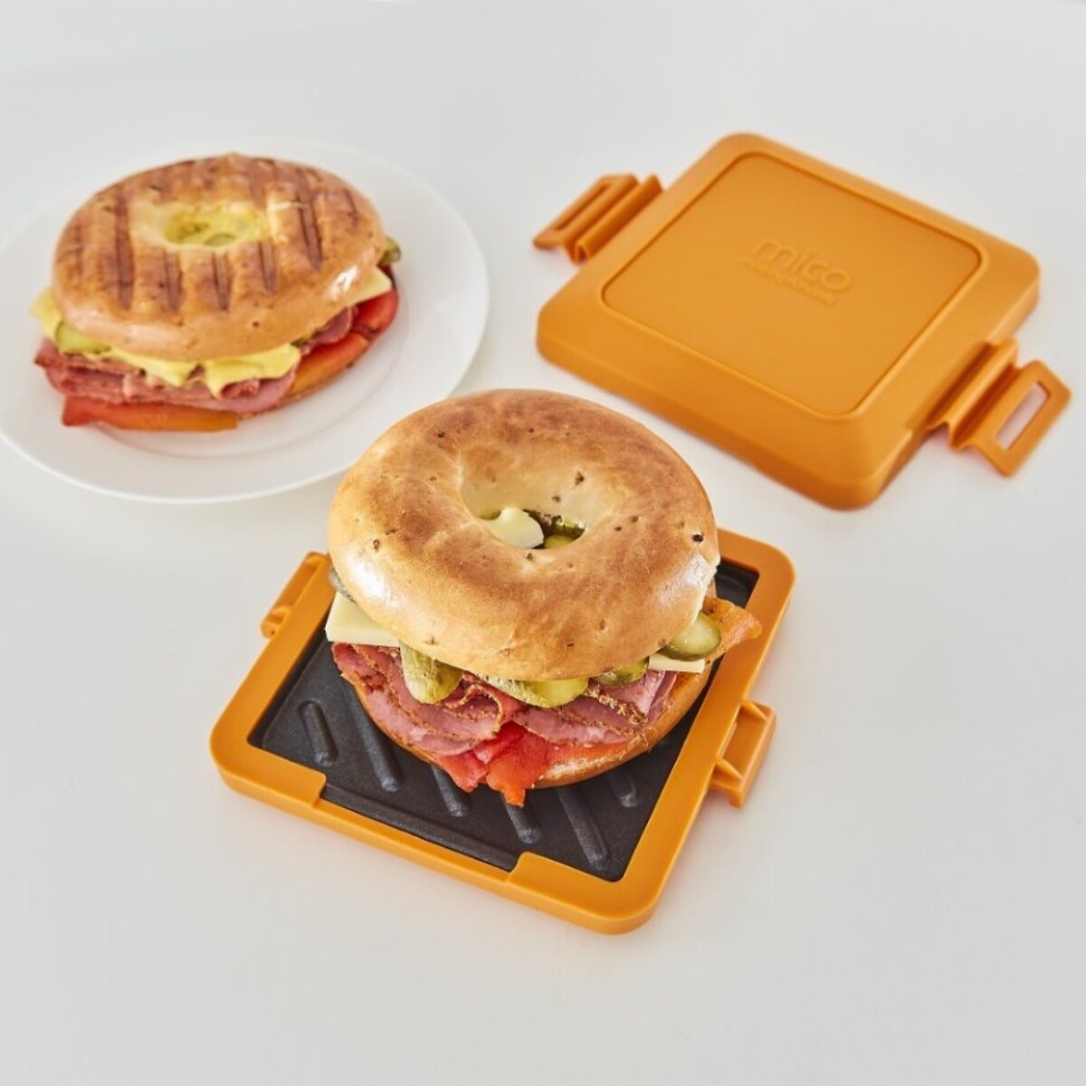 Mico Microwave Toastie Sandwich Maker - 511644 orange, MORPHY RICHARDS
