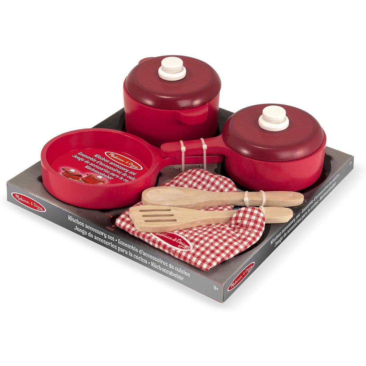 Accessoires de cuisine rouge, MELISSA & DOUG