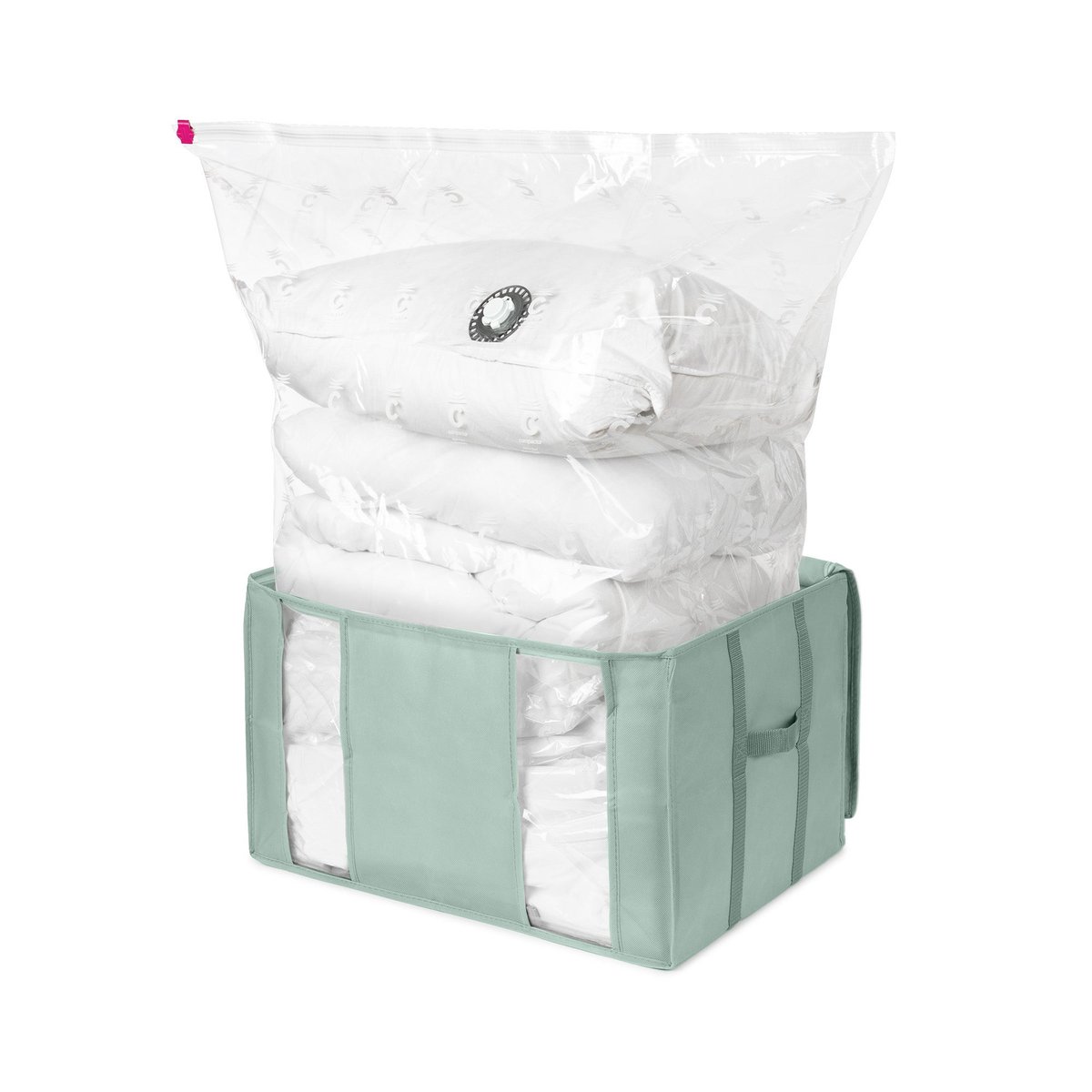 COMPACTOR - Housse de rangement sous vide Laguna - 52.5 x 59 x H.17.5 cm - couleur unique, COMPACTOR