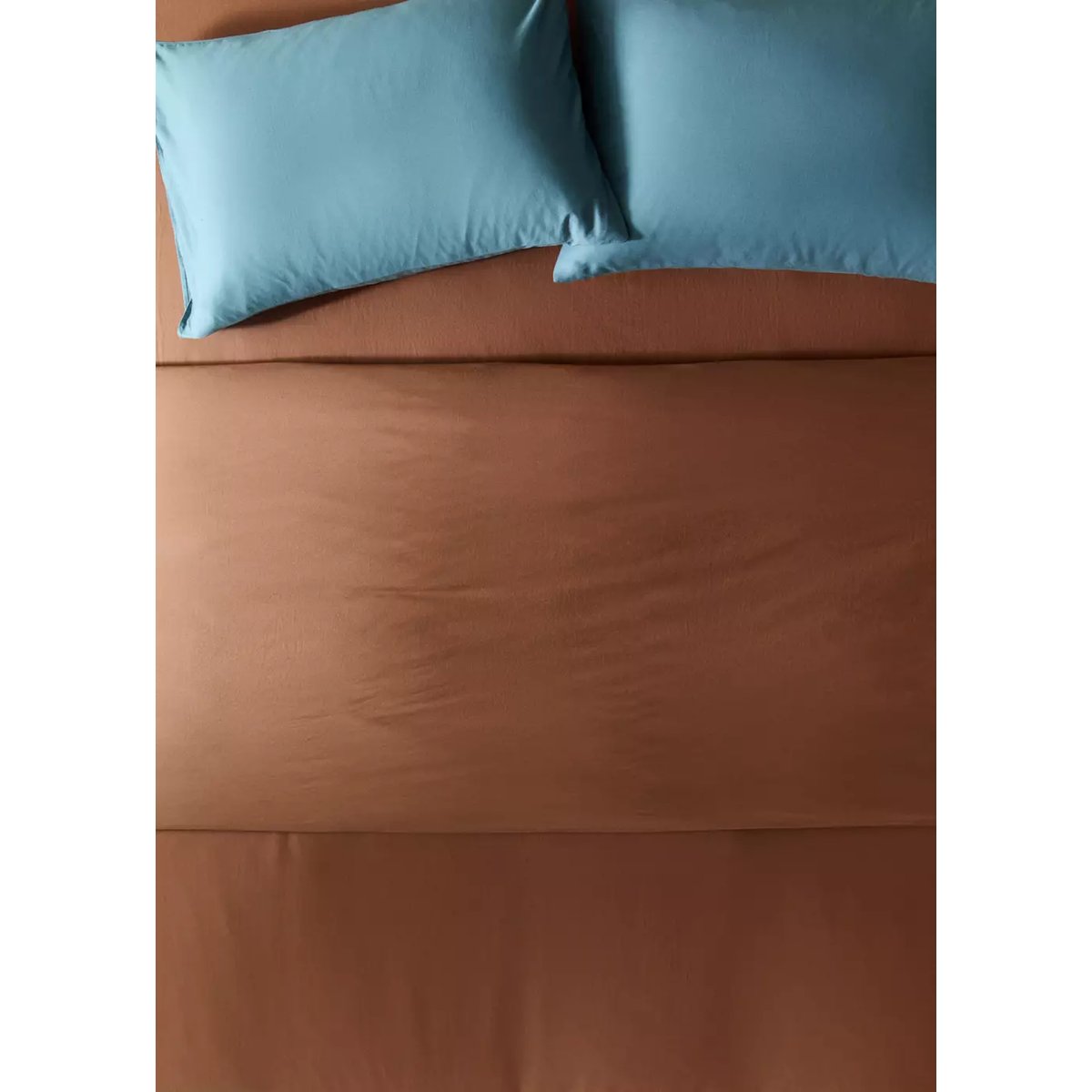 Housse de couette coton lit 135/140 cm caramel, MANGO HOME