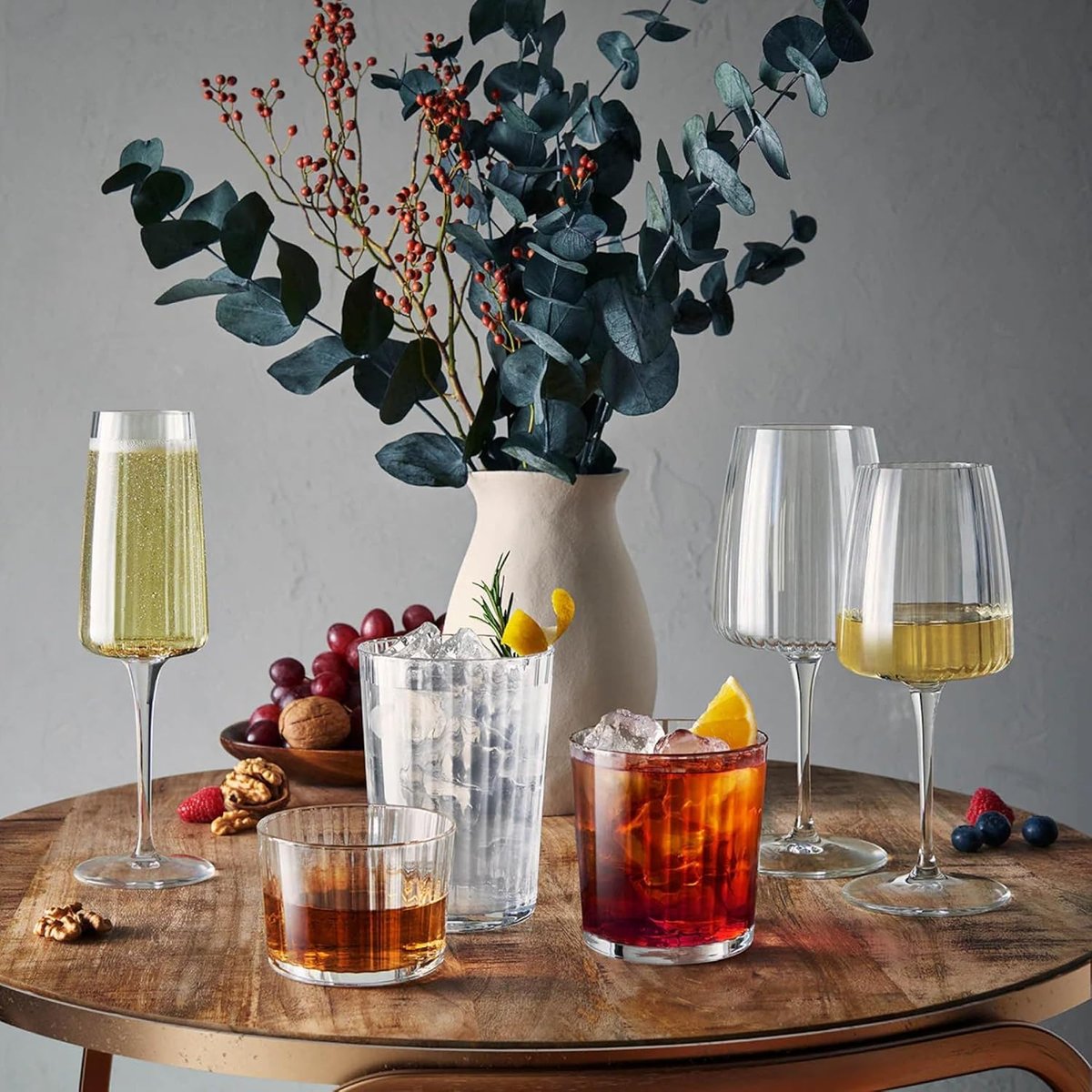 Lot de 4 verres à liqueur, EXCLUSIVA transparent, BORMIOLI ROCCO