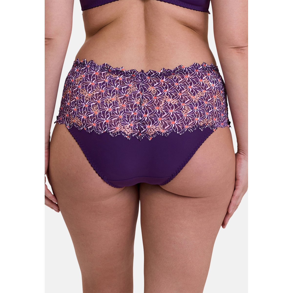 Culotte Arum Mosaic imprimé graphic mûre, SANS COMPLEXE