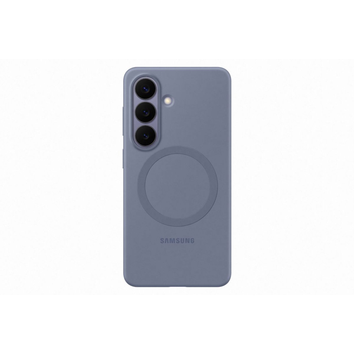 Coque silicone Magnet S26+ bleu-violet couleur unique, SAMSUNG