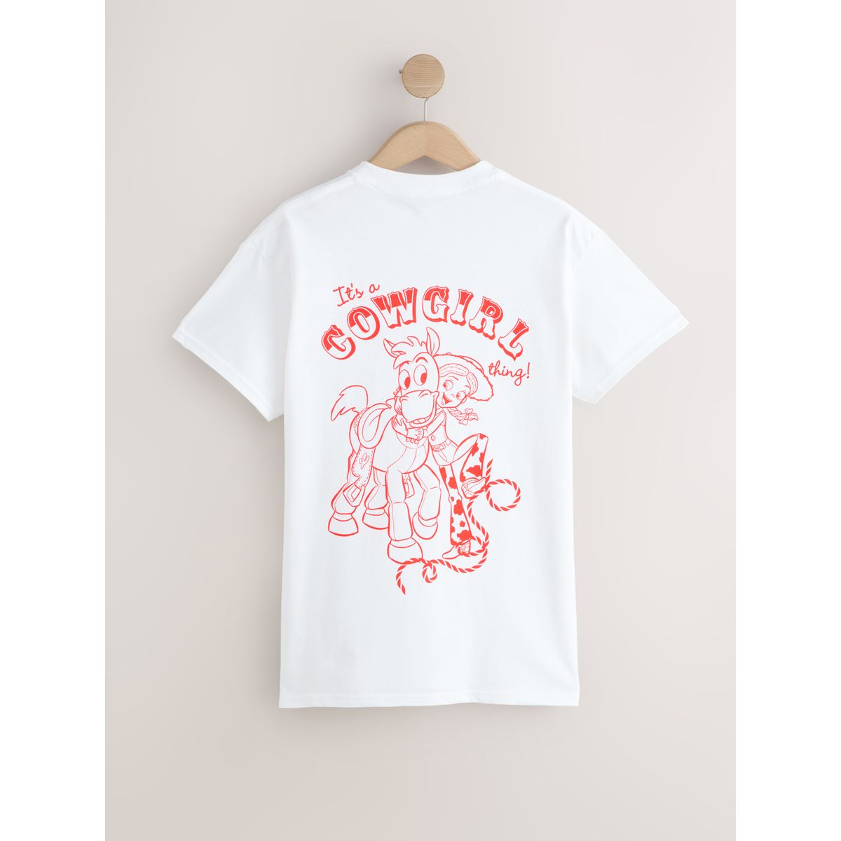 T-shirt ras du cou toy story sous licence blanc écru, NEXT