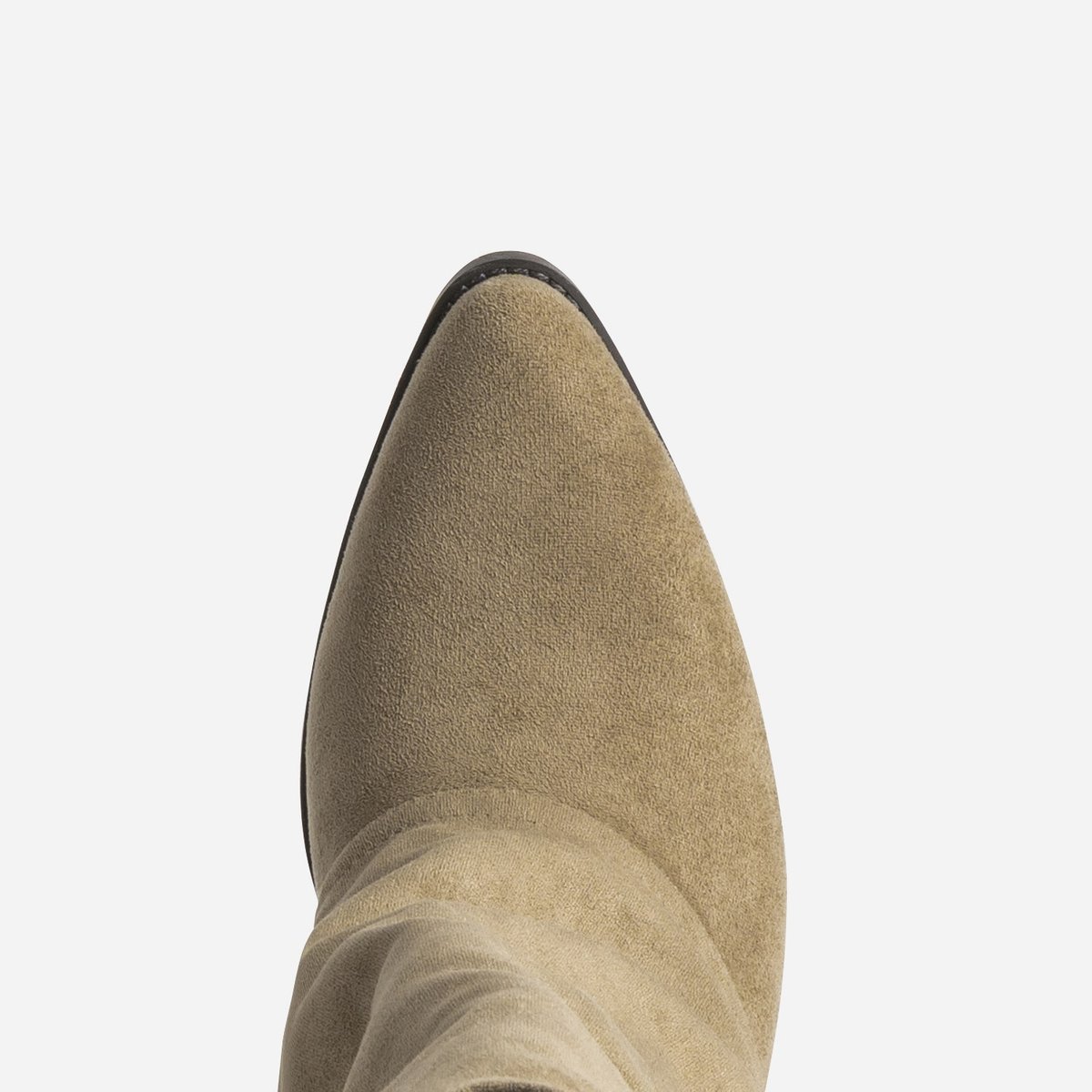 Botte À Talon en cuir MINA. taupe, ERAM