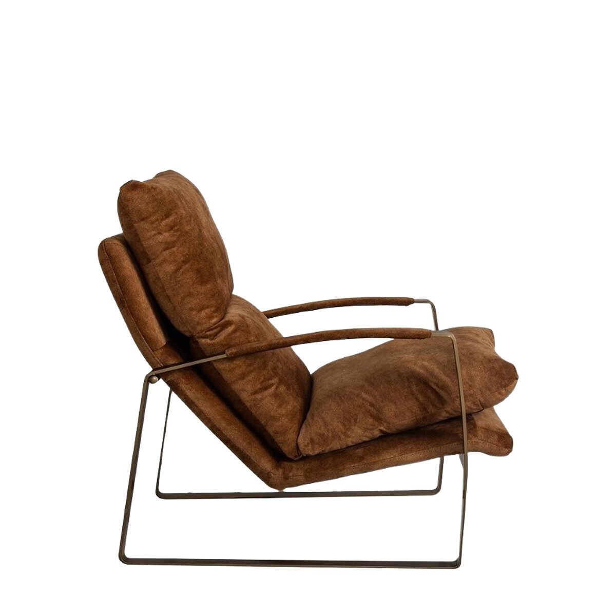 Ambala Faux Suede Lounger yellow, ÉDITÉ
