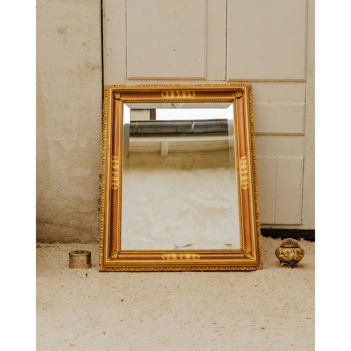 Miroir en bois doré Georges N°1501 - Bon état doré, DEBONGOUT