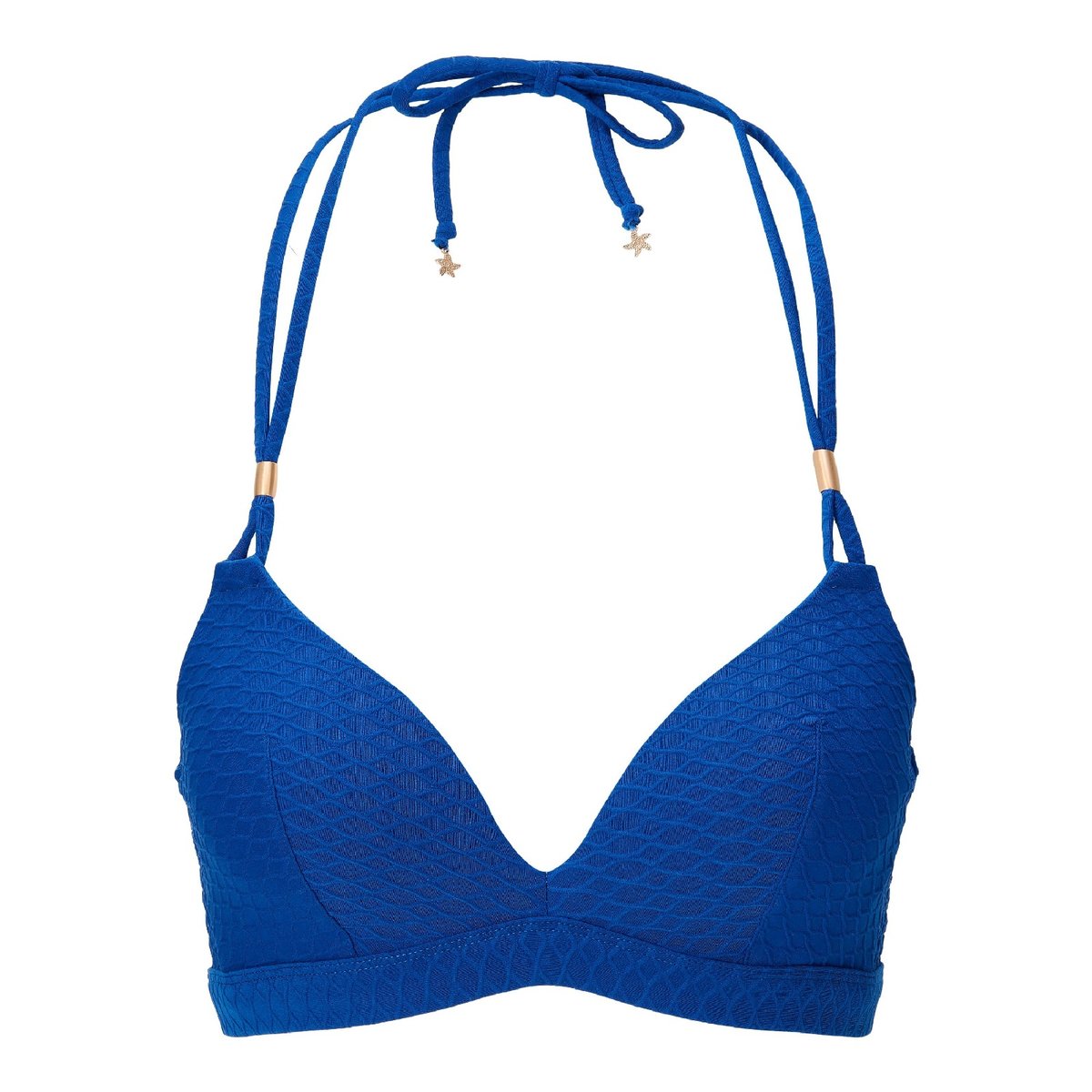 Haut de maillot de bain triangle bleu, LINGADORE