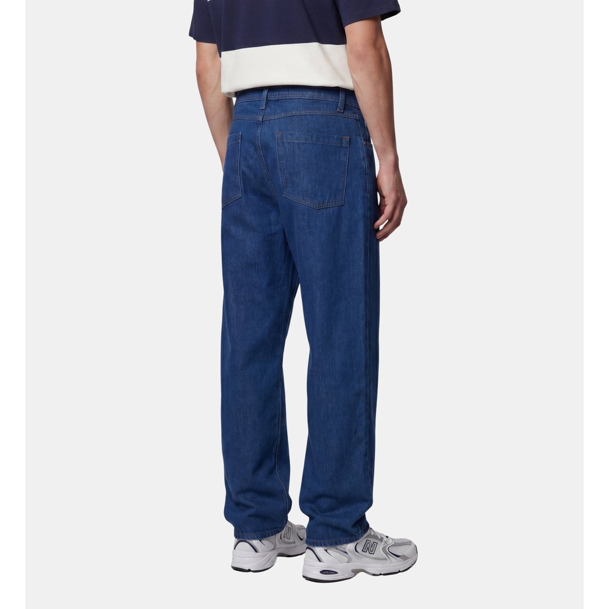Jean loose teniwide coton brut, GALERIES LAFAYETTE