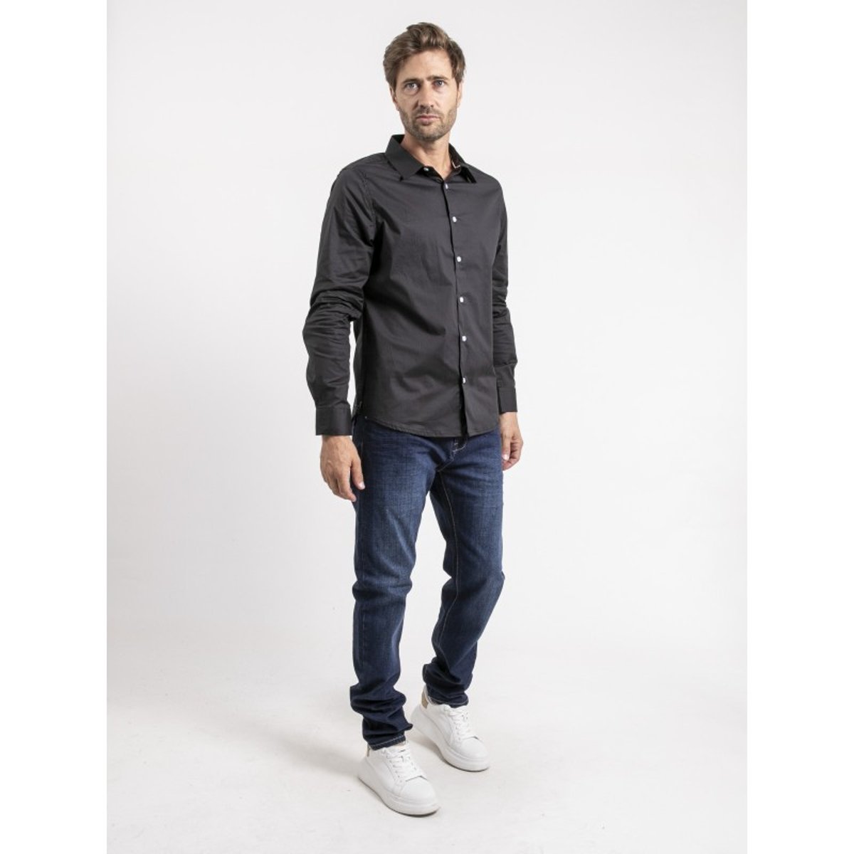 Chemise Manches Longues Tilson noir, RITCHIE