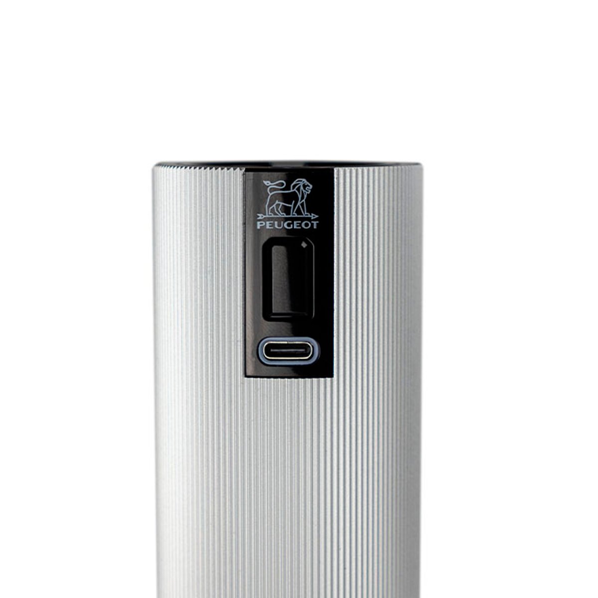 Moulin à sel électrique rechargeable alu, PEUGEOT