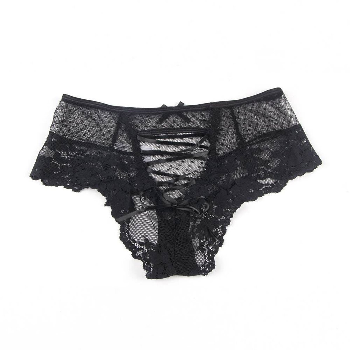 Tanga taille haute Jazzy OhYeah noir, OHYEAH