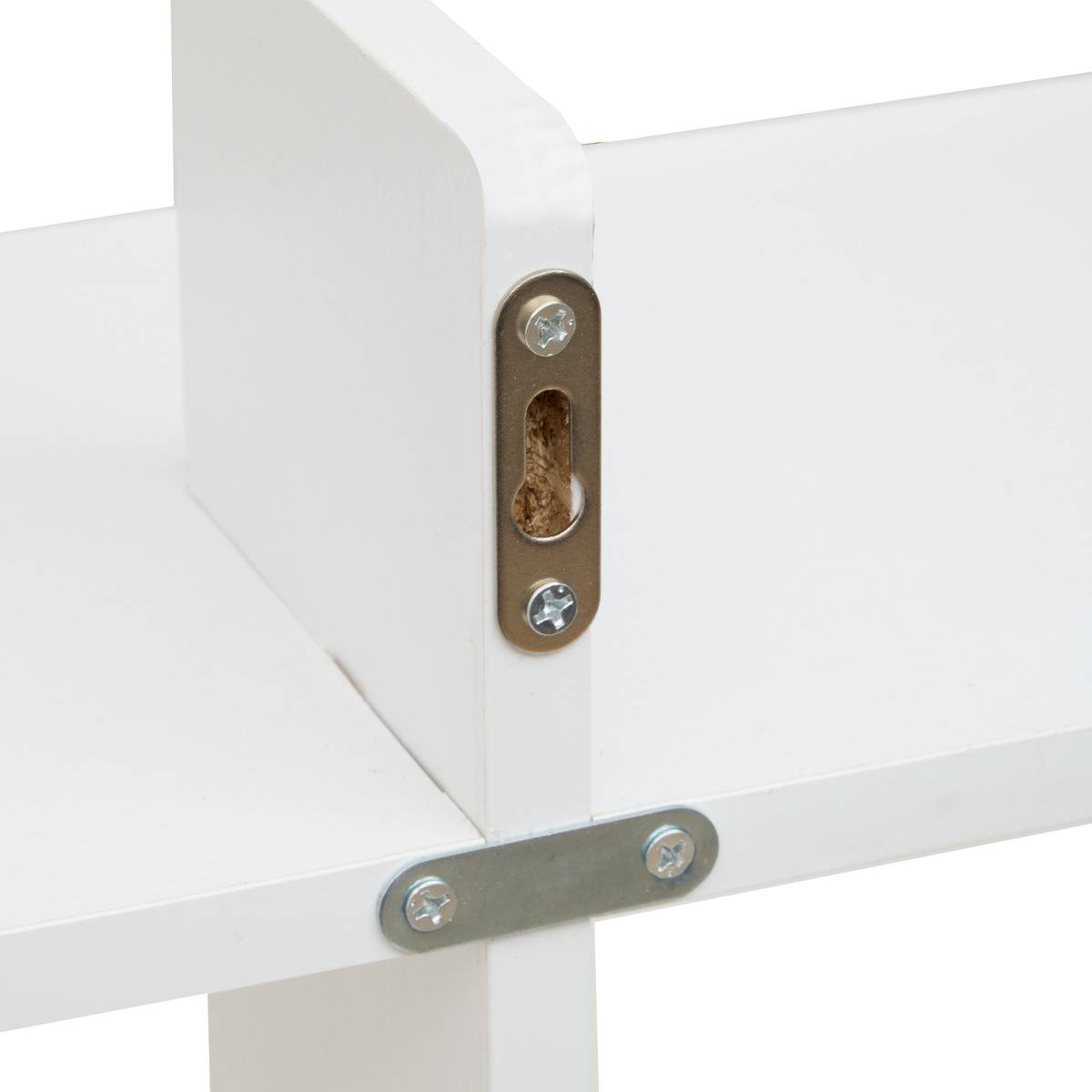 Étagère murale rectangulaire FIXY blanc, 5FIVE SIMPLY SMART