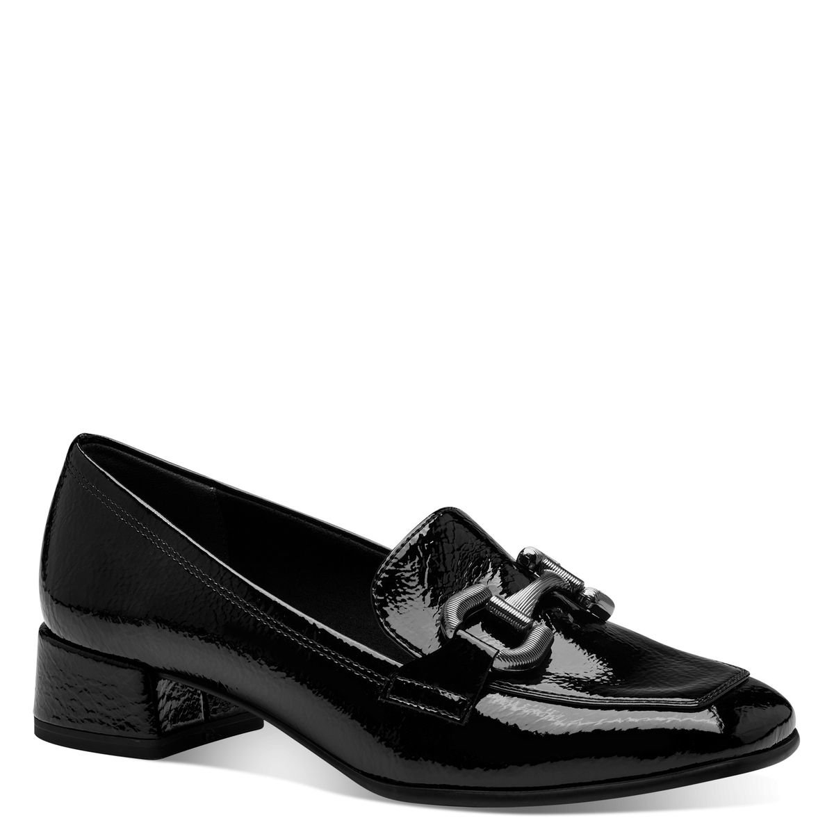 Mocassins vernis noir, TAMARIS
