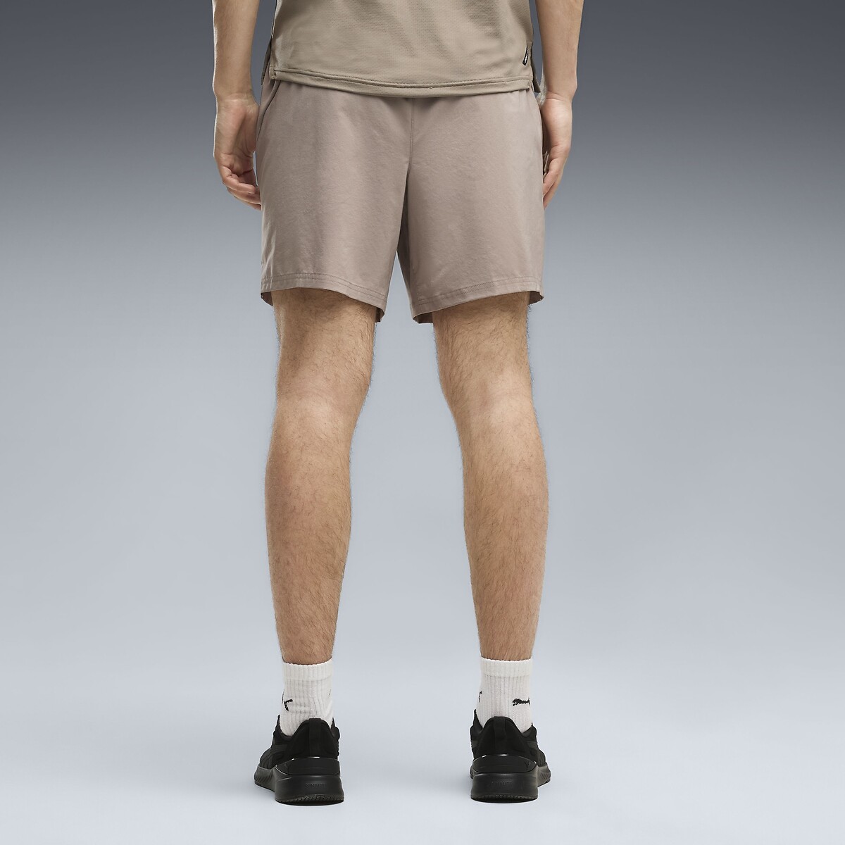 Shorts da allenamento talpa grisé, PUMA