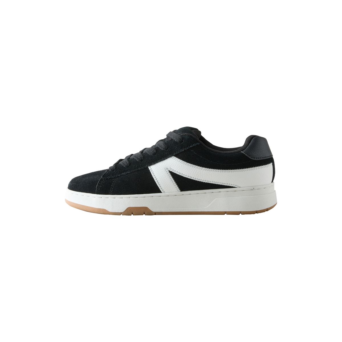 Baskets à lacets et rayures forever comfort® noir, NEXT