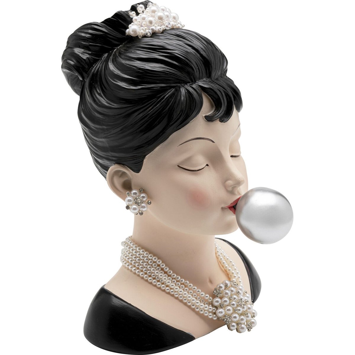 Vase femme chewing-gum beige, KARE DESIGN