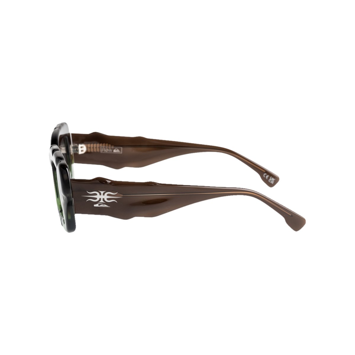 Lunettes de soleil FLOW vert havana/green, QUIKSILVER