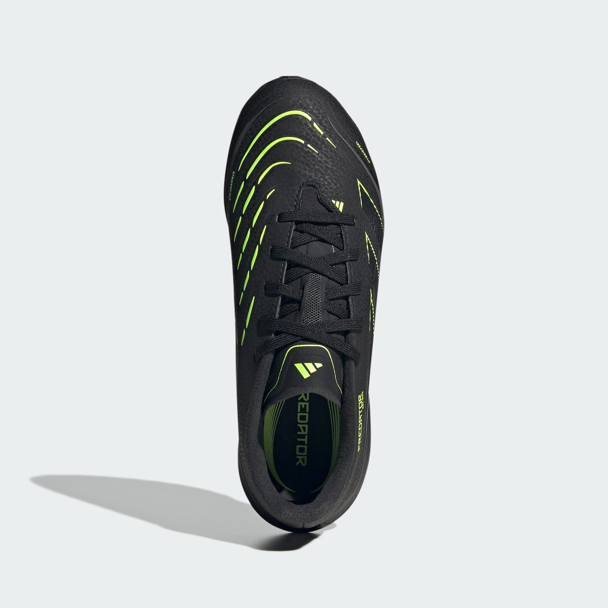 Chaussures Predator League Turf Enfants core black / carbon / lucid lemon, adidas Performance