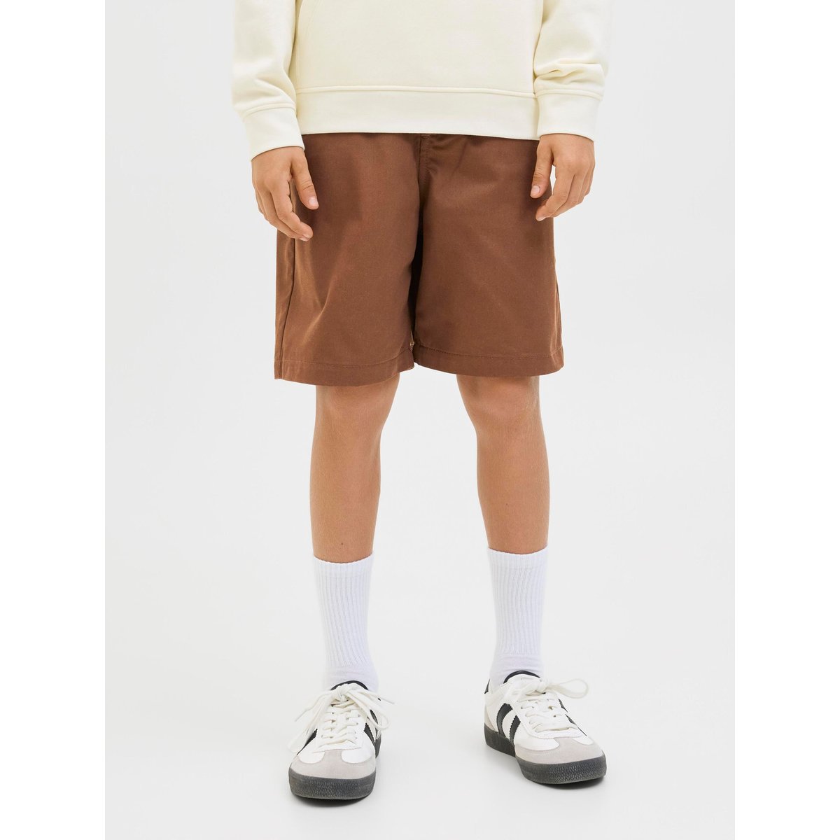 Short Chino marron - emperador 1, JACK & JONES JUNIOR
