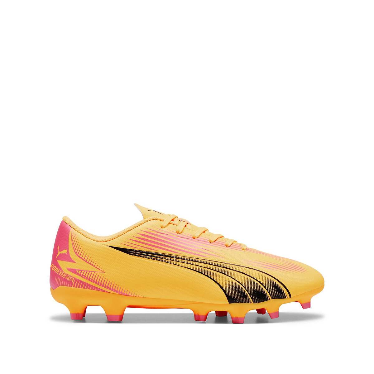 Chaussures de football Ultra Play FG/AG jaune, PUMA