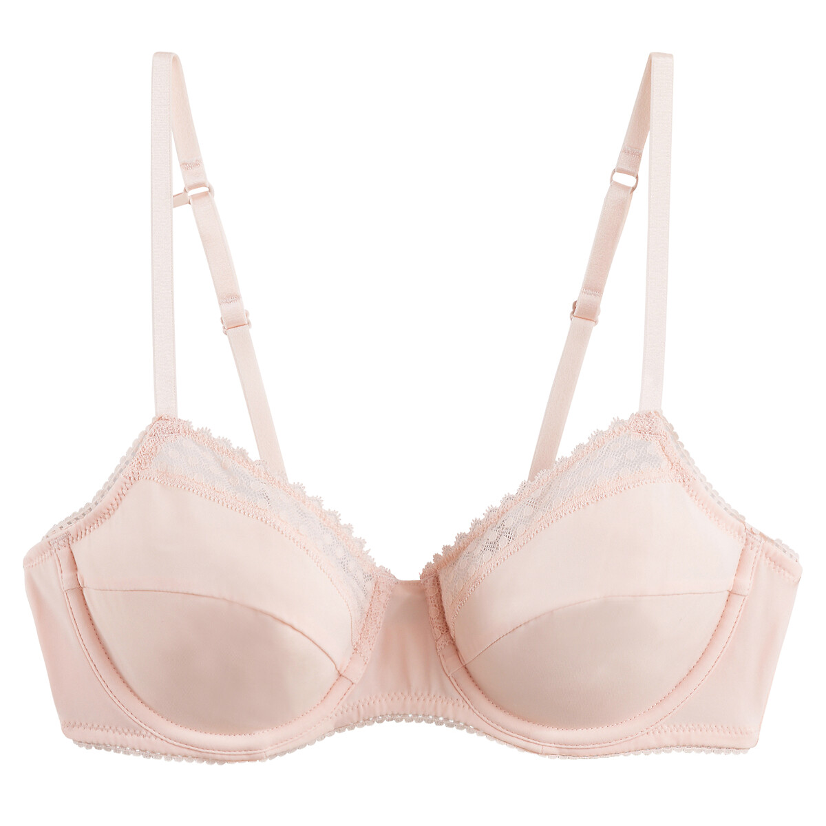 Microflex Bra with Flexible Underwiring skintone, LA REDOUTE COLLECTIONS