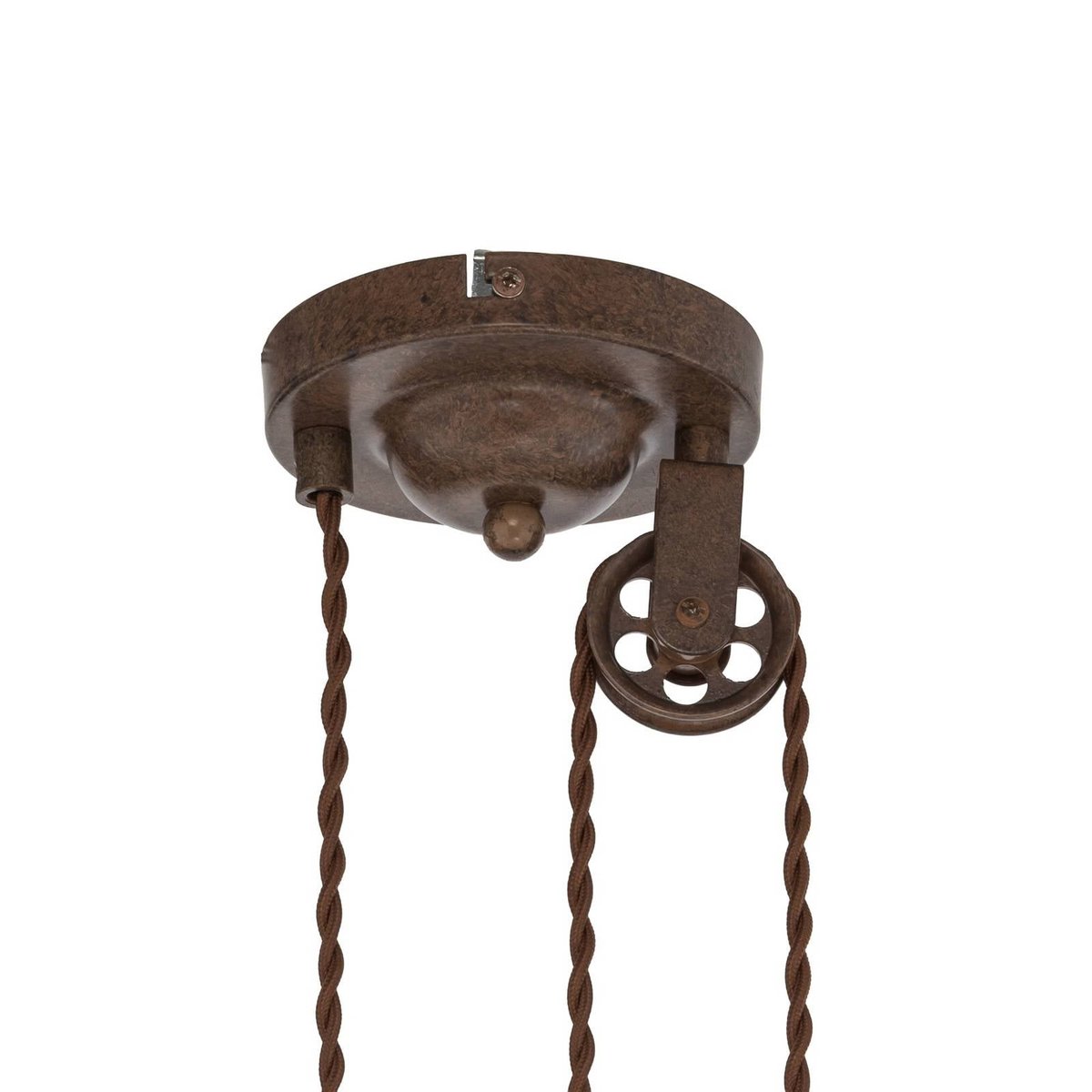 Suspension en métal bord de mer, Louisanne brun, transparent, satiné, LINDBY
