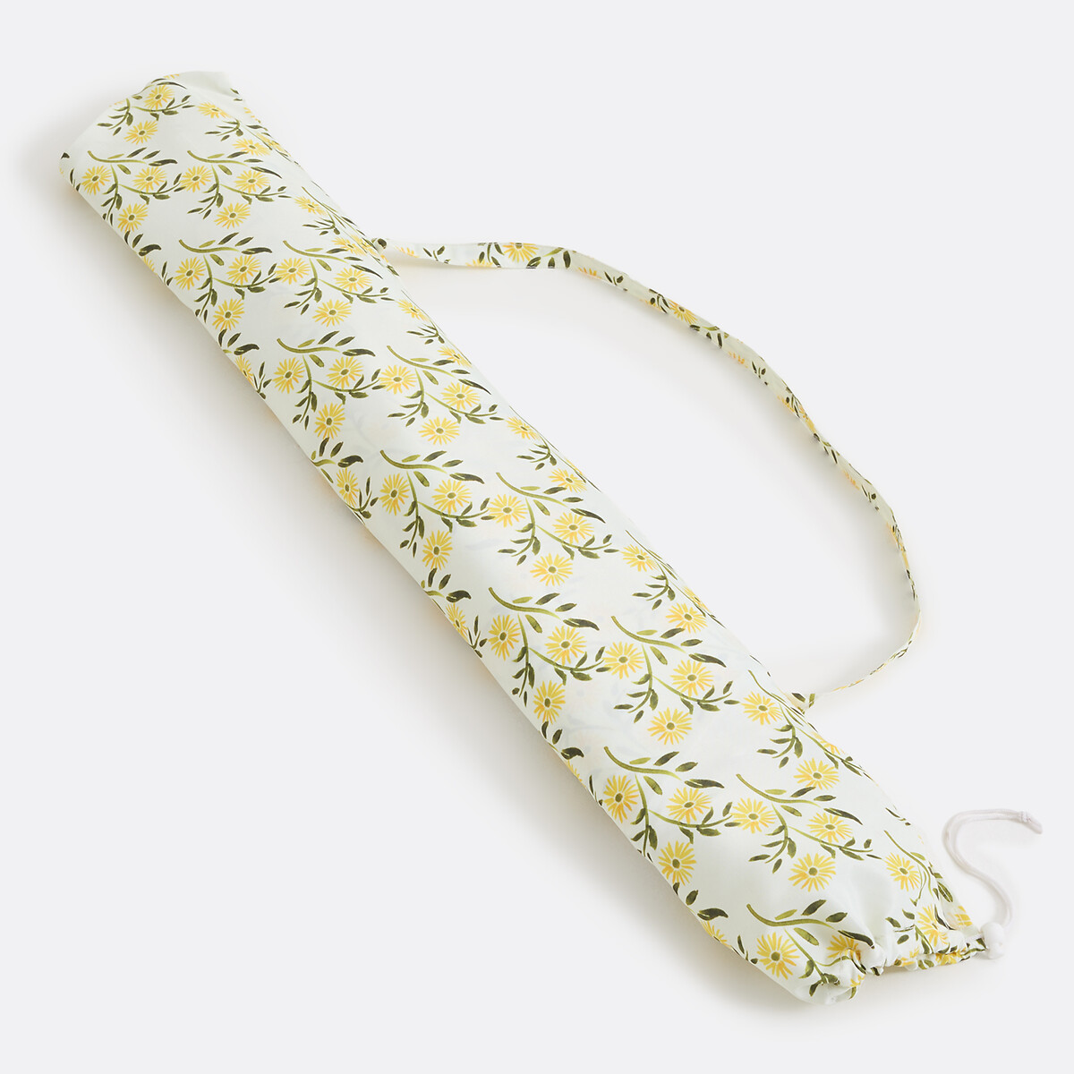 Sombrilla de playa, SOLEYA blanco/amarillo, LA REDOUTE INTERIEURS
