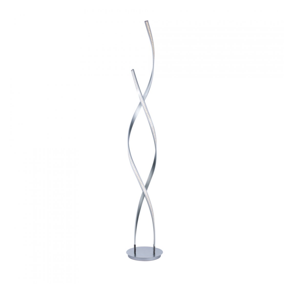 Grande lampe LED design - CASCADA argenté / chromé, KOSILUM