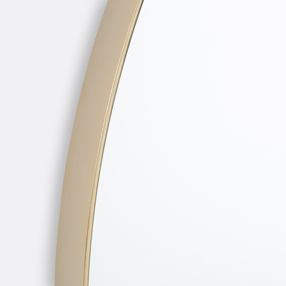Miroir rond, en métal fer, diamètre 90 cm, IODUS laiton, LA REDOUTE INTERIEURS