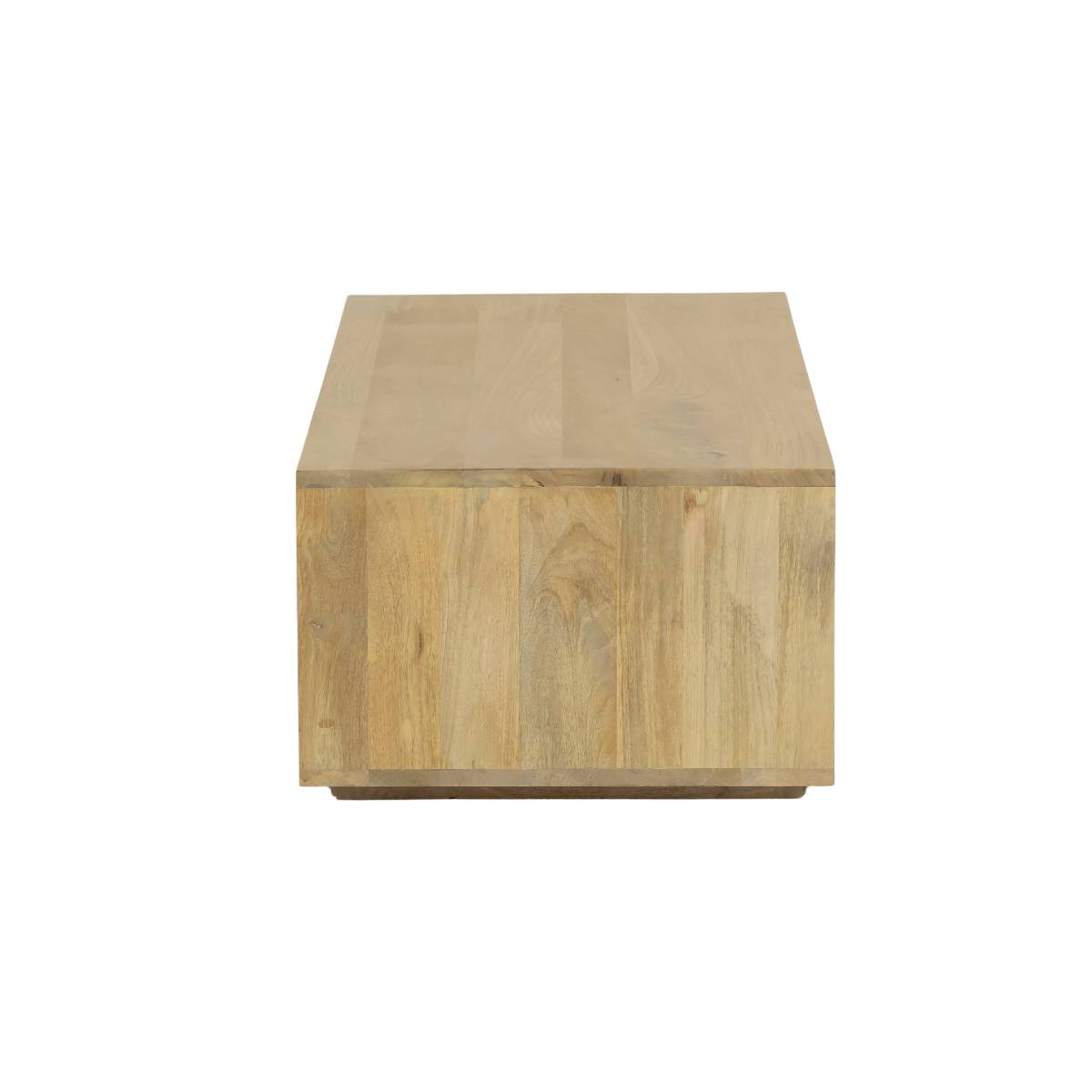 Table basse en bois de manguier ALWEN bois clair, MADE IN MEUBLES