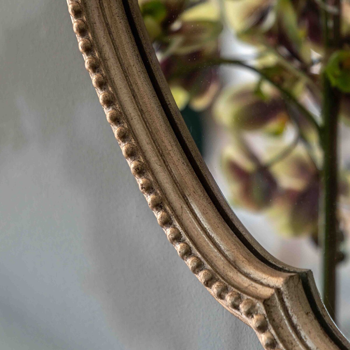 70cm Florent Round Mirror champagne, ÉDITÉ
