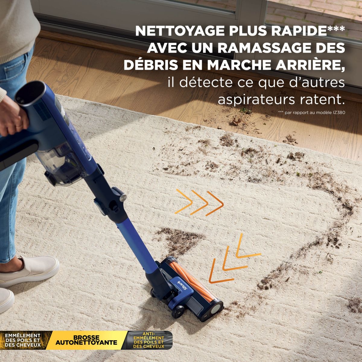 Aspirateur balai PowerDetect Speed IA1241FR couleur unique, SHARK