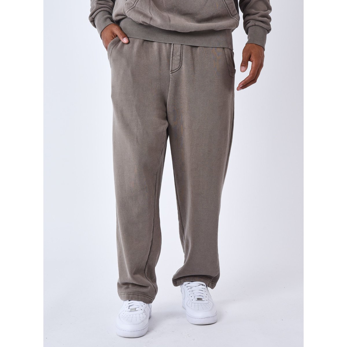 Bas de jogging délavé kaki, PROJECT X