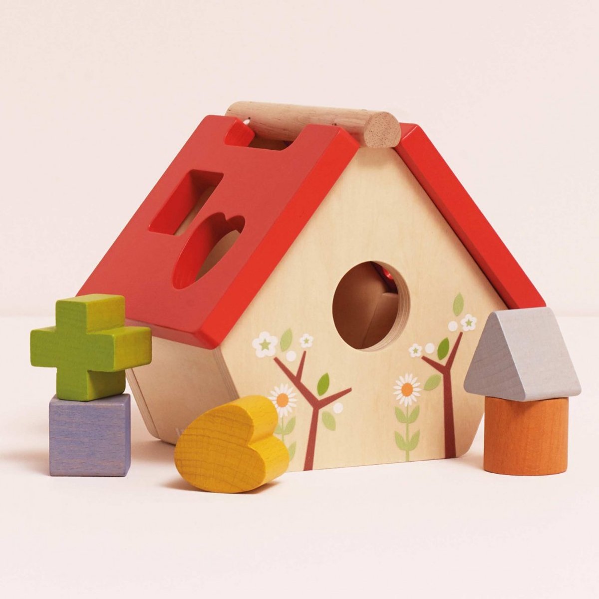 Mon petit nichoir boîte à formes rouge, LE TOY VAN