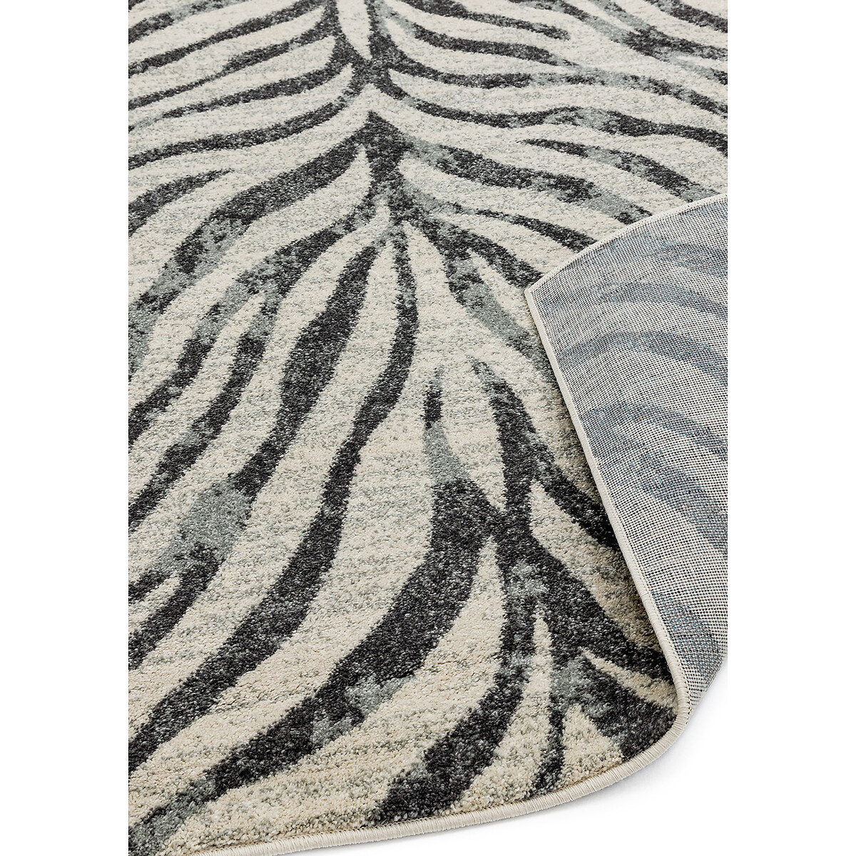 Zebra Print Rug grey, SO'HOME