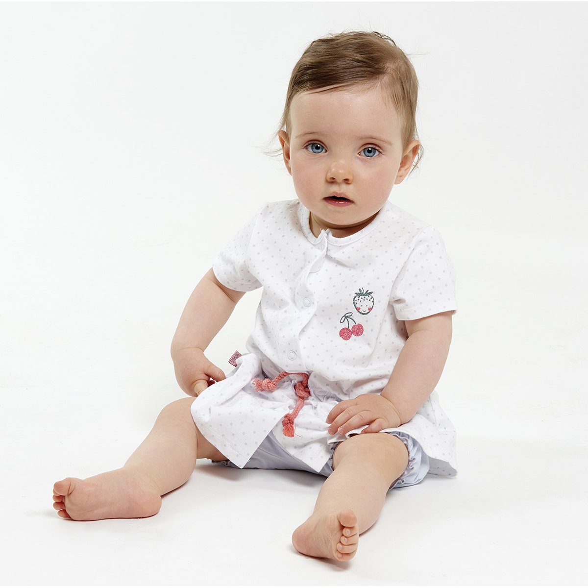Ensemble robe gris clair gris, SUCRE D'ORGE