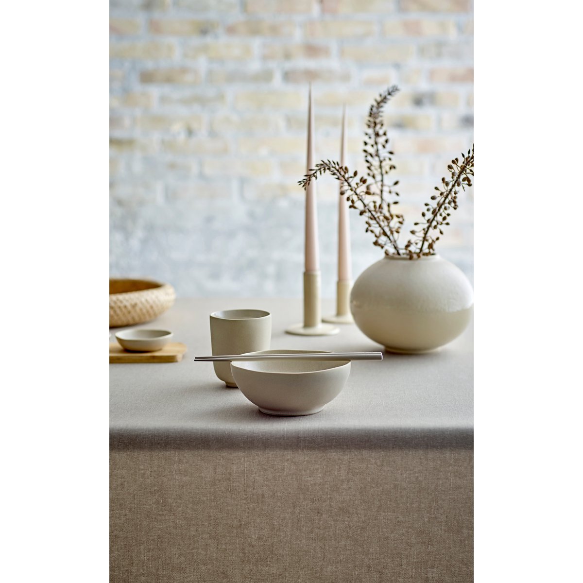 Mug sans anse SHOKU beige doux, VILLA COLLECTION