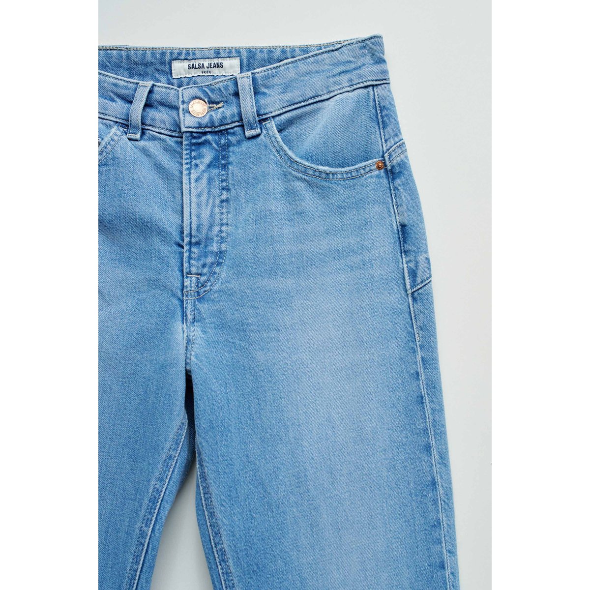 JEAN FAITH PUSH IN BOOTCUT bleu, SALSA JEANS