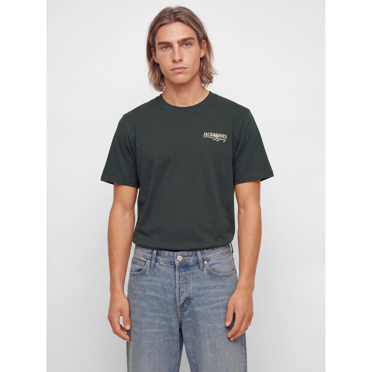 T-Shirt turquiose - scarab 1, JACK & JONES