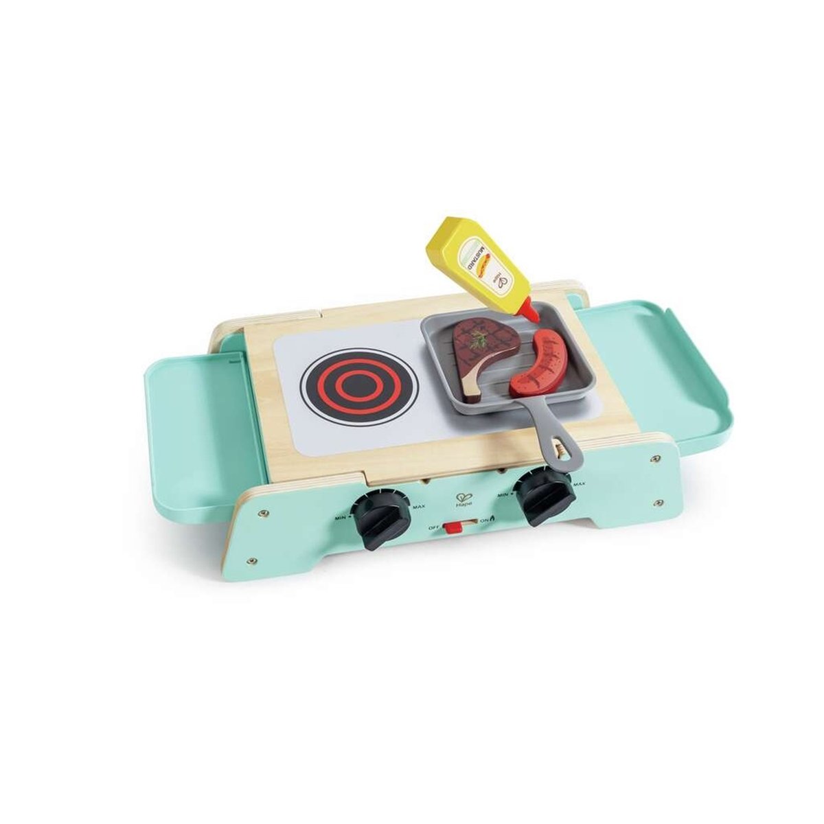 Set de barbecue et plancha multicolore, HAPE