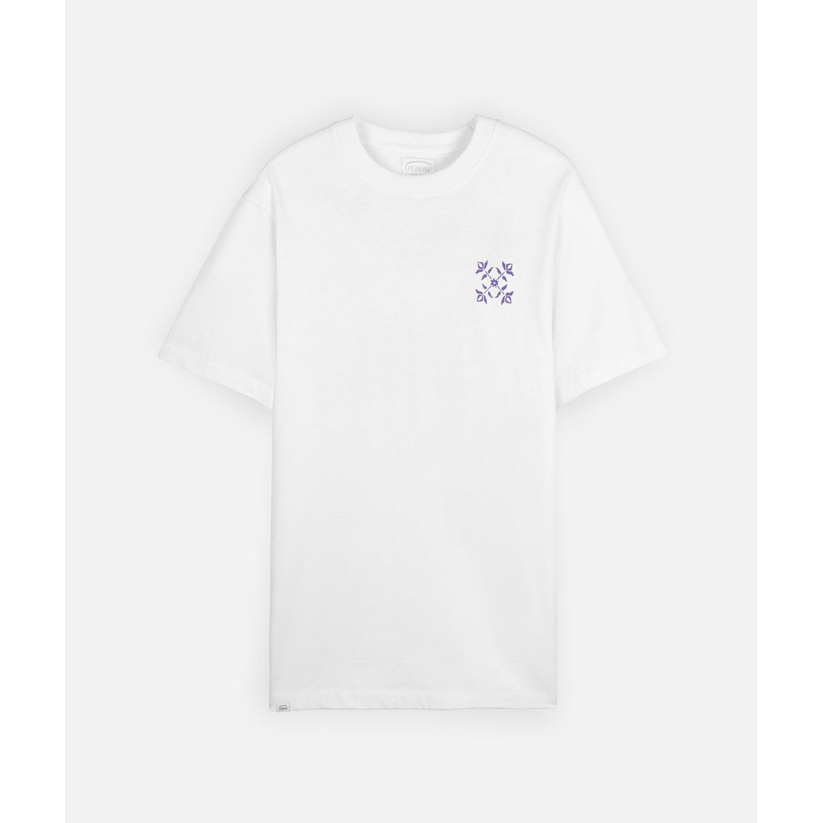 Tee-shirt manches courtes WOOZY white, OXBOW