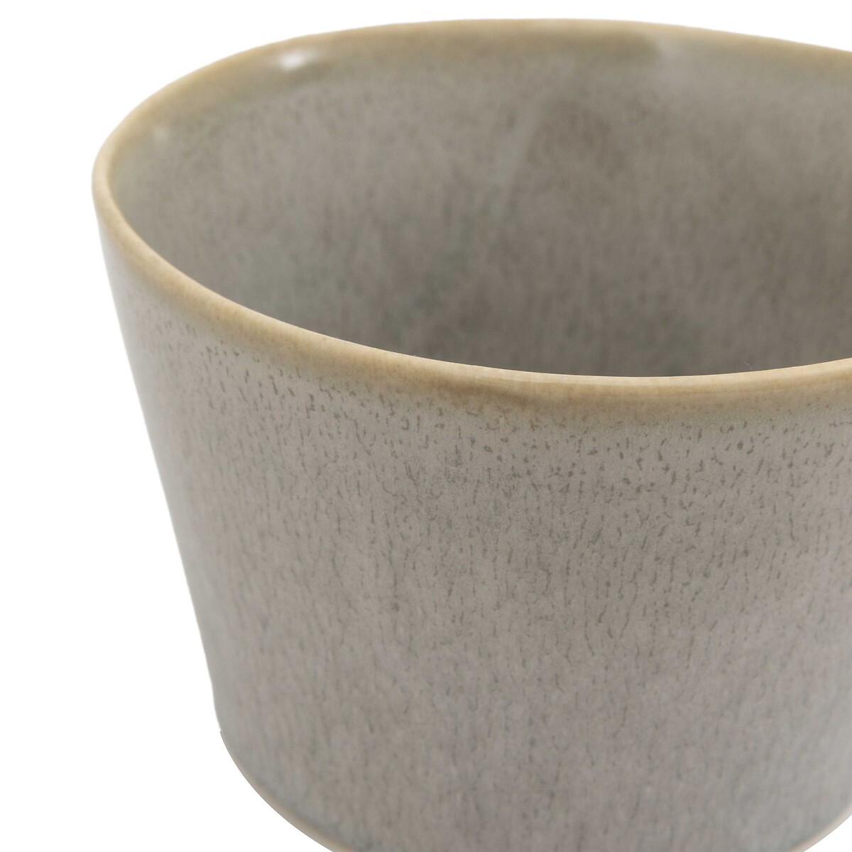 Set of 4 Pebble Glaze Mugs dove grey, ÉDITÉ