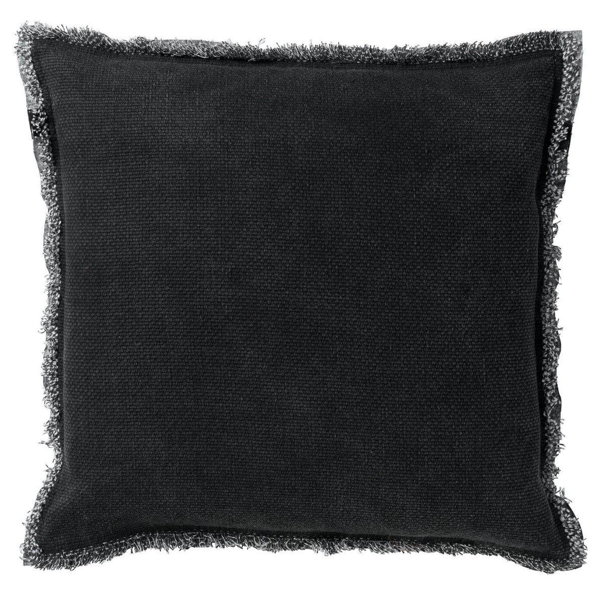 Housse de coussin Burto noir, DUTCH DECOR