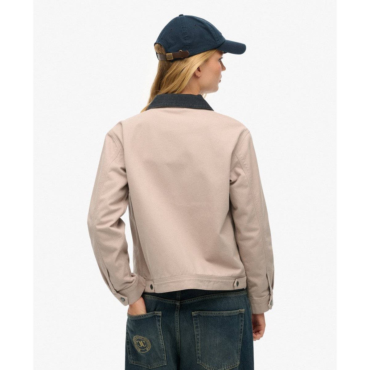 Veste Barn à Col en Velours Côtelé faon, SUPERDRY