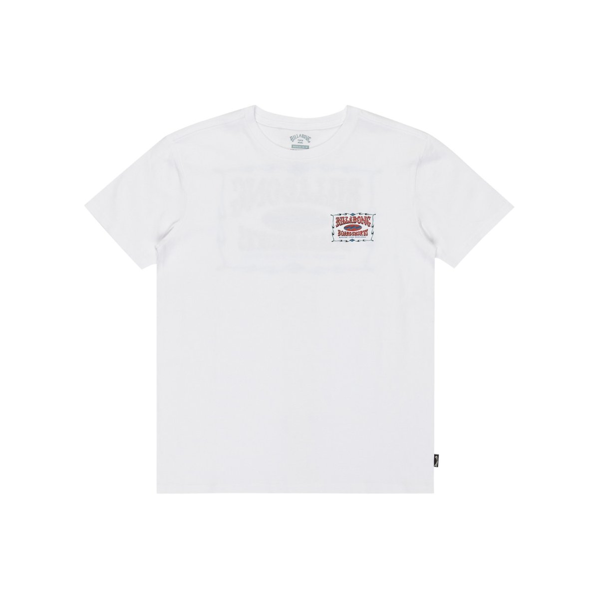 T shirt manches courtes DOUBLE SPREAD blanc white, BILLABONG
