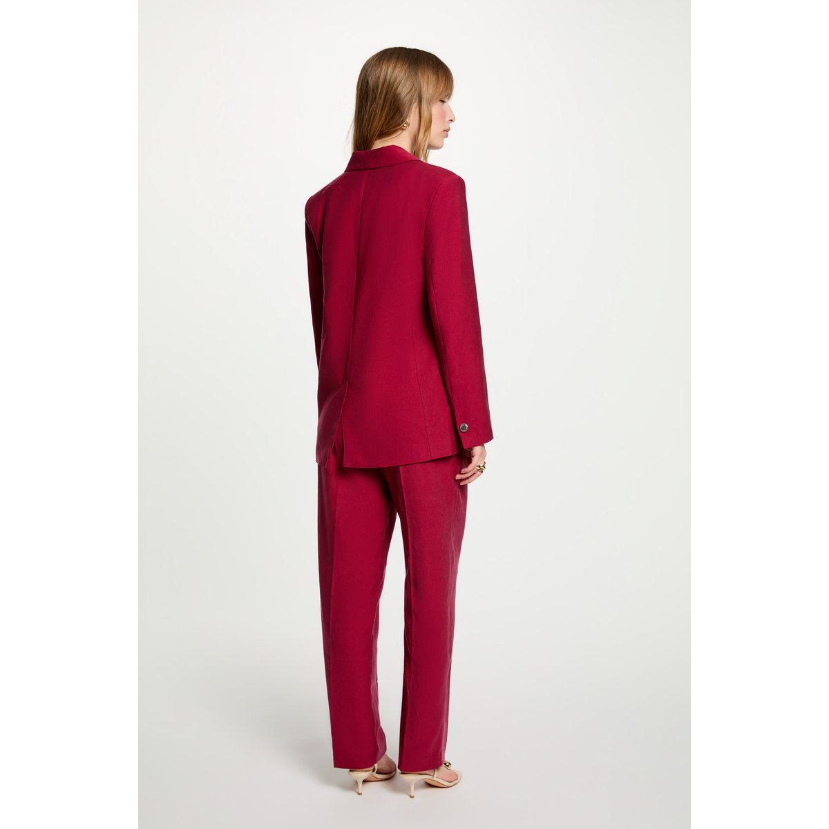 Blazer sans manches bordeaux, MORGAN