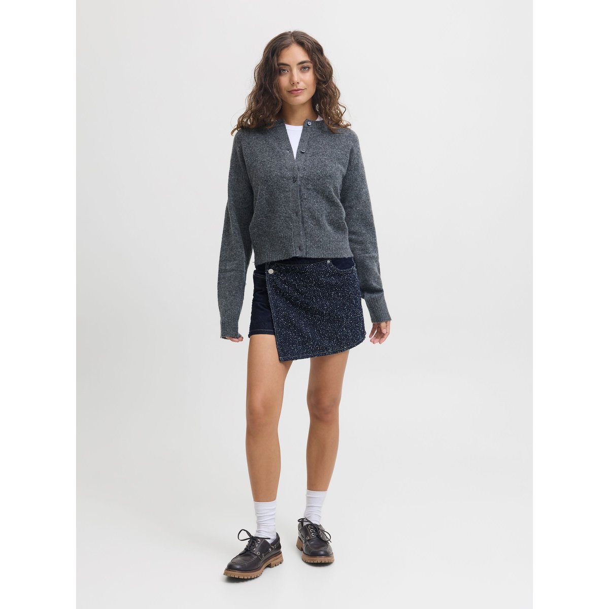 Jupe-Short bleue - dark blue denim 1, JJXX