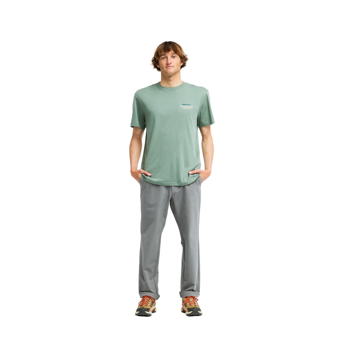 T shirt manches courtes FAUNA vert laurel wreath, BILLABONG