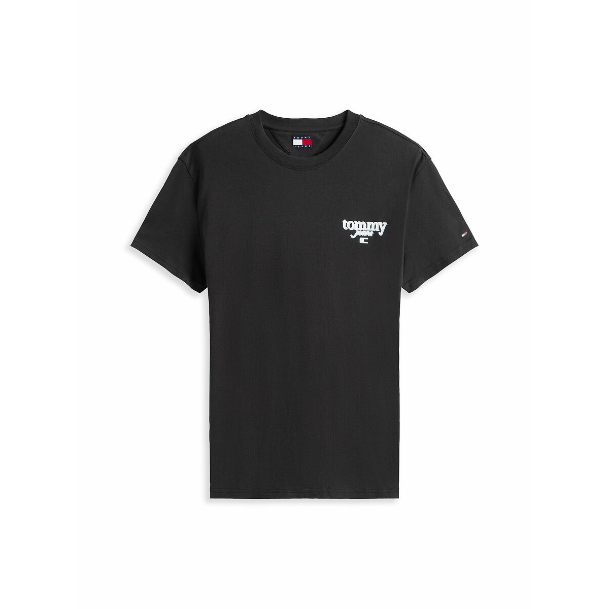 Regular Signature T-Shirt black, TOMMY JEANS